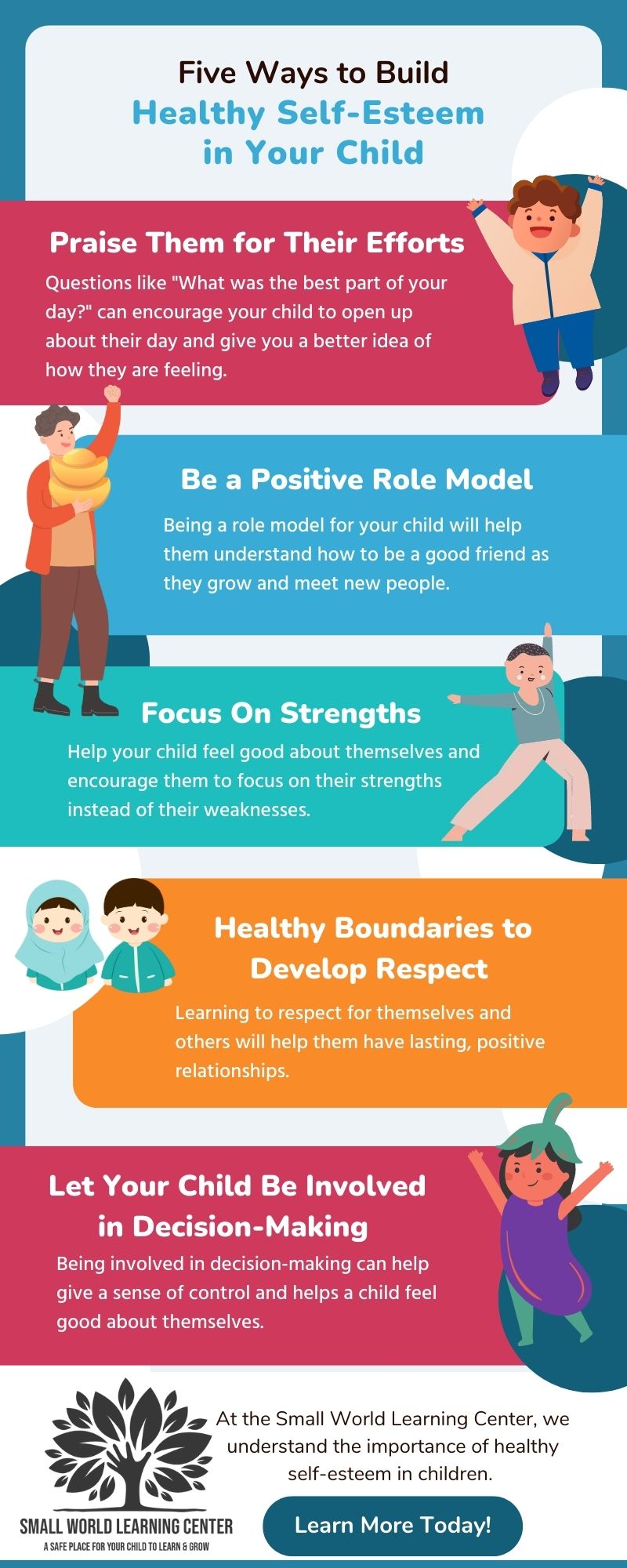 5 Ways to Build a Healthy Self-Esteem in Your Child - Small World ...